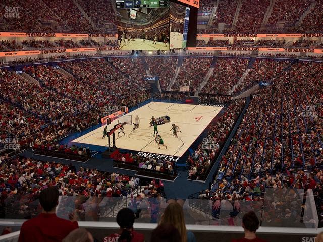 Smoothie King Center - Section Suite 212 Seat View