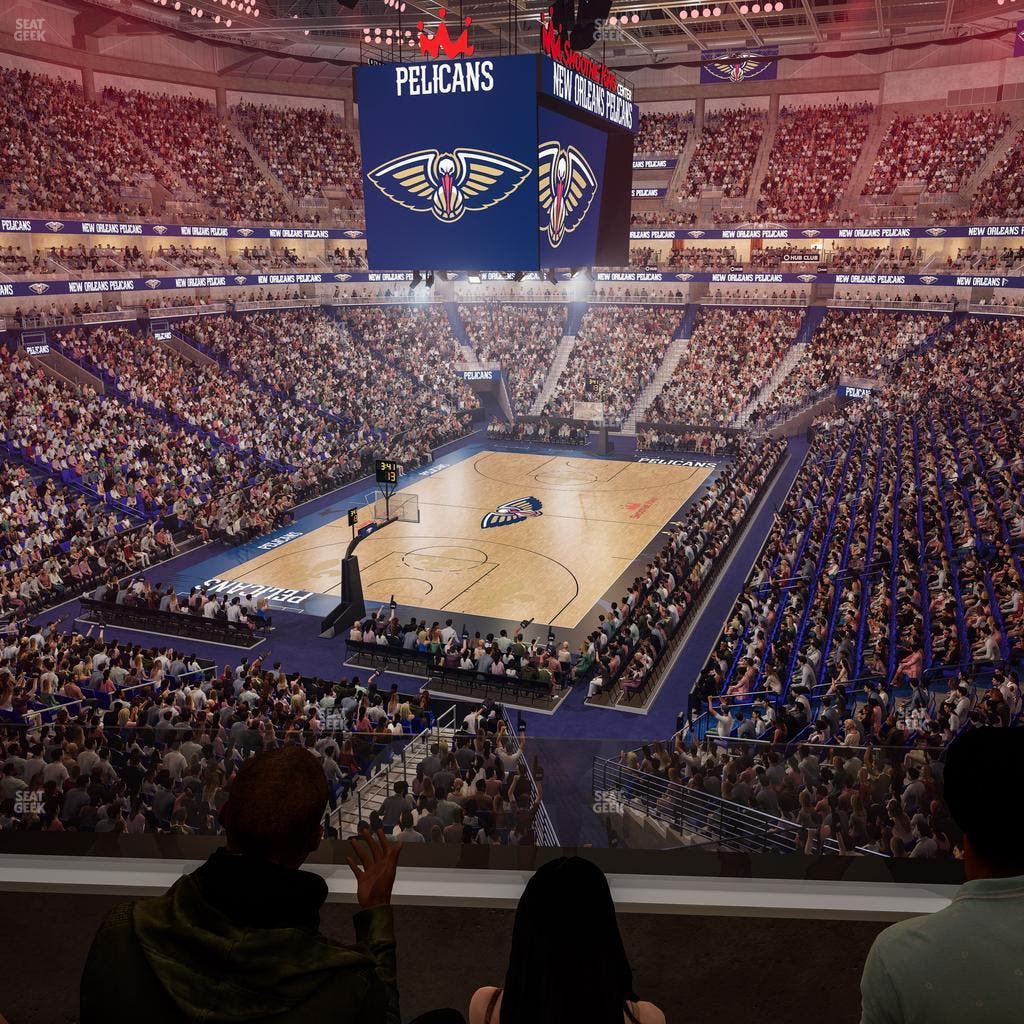 Smoothie King Center - Section Suite 212 Seat View