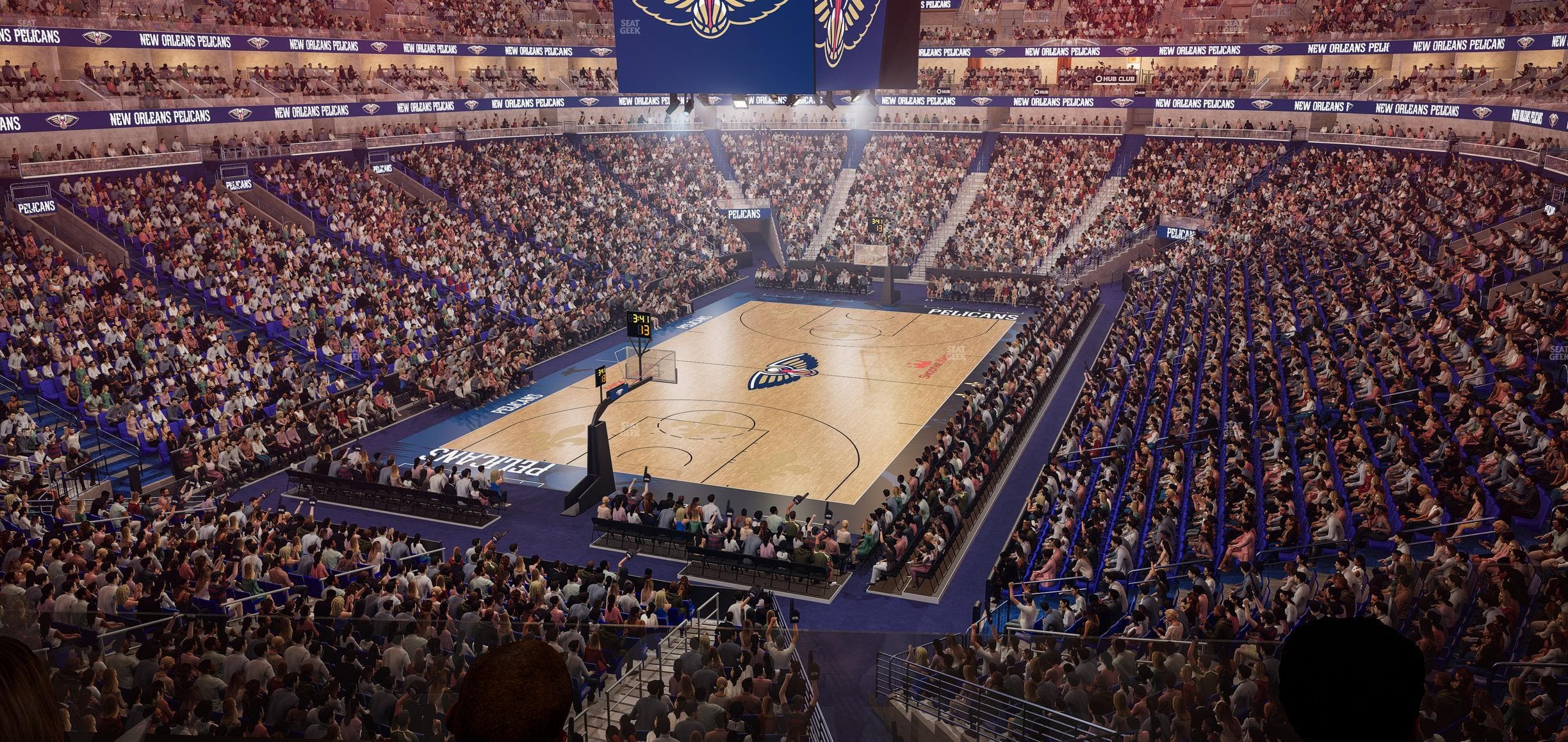 Smoothie King Center - Section Suite 212 Seat View