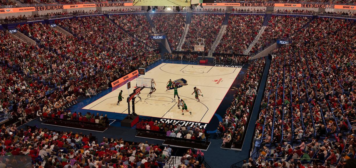 Smoothie King Center - Section Suite 213 Seat View