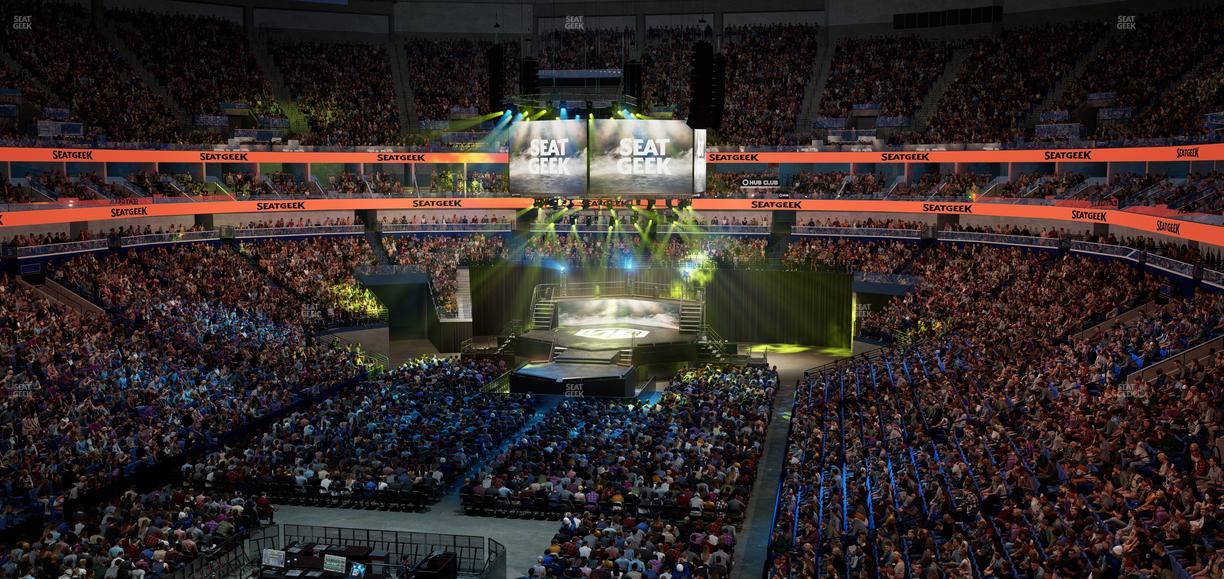 Smoothie King Center - Section Suite 213 Seat View