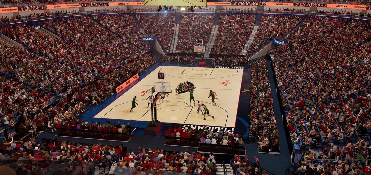 Smoothie King Center - Section Suite 214 Seat View