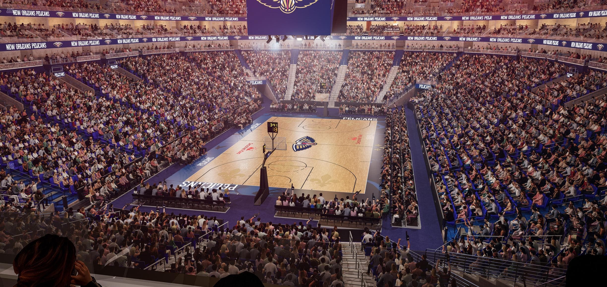 Smoothie King Center - Section Suite 214 Seat View