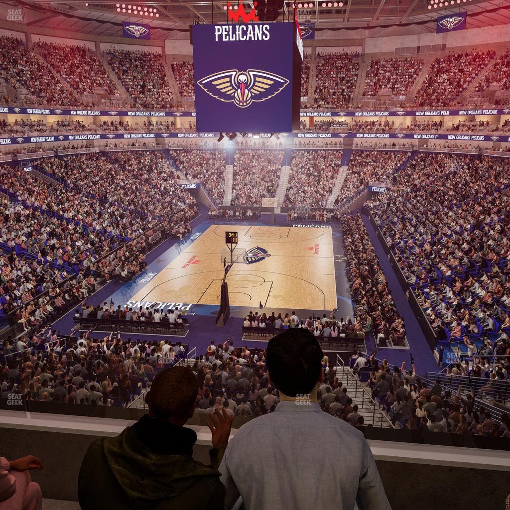 Smoothie King Center - Section Suite 215 Seat View