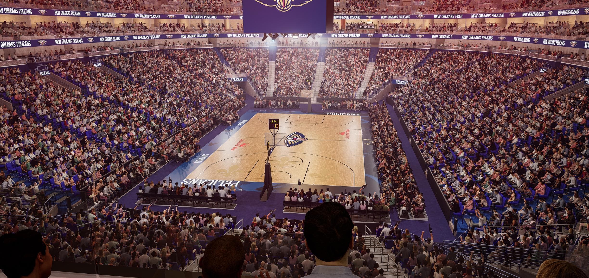 Smoothie King Center - Section Suite 215 Seat View