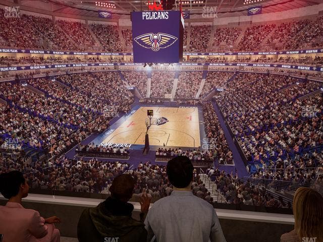 Smoothie King Center - Section Suite 215 Seat View