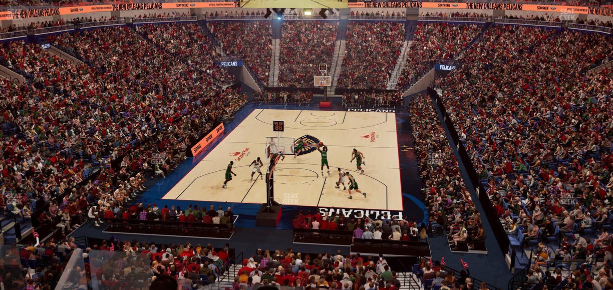 Smoothie King Center - Section Suite 215 Seat View