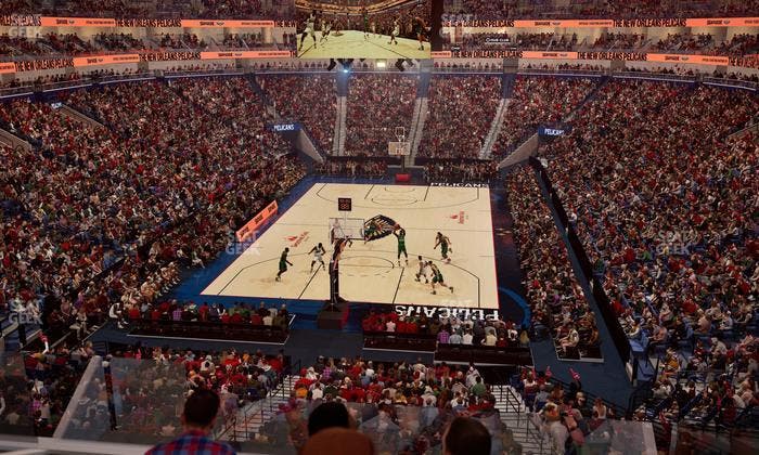 Smoothie King Center - Section Suite 215 Seat View
