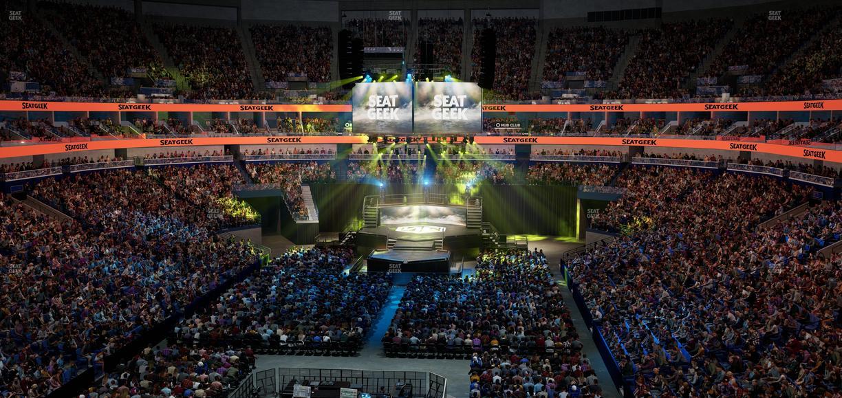 Smoothie King Center - Section Suite 215 Seat View