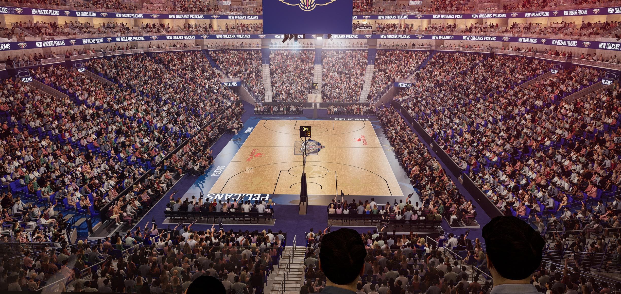 Smoothie King Center - Section Suite 216 Seat View