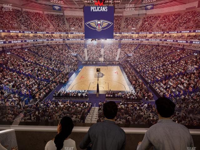 Smoothie King Center - Section Suite 216 Seat View