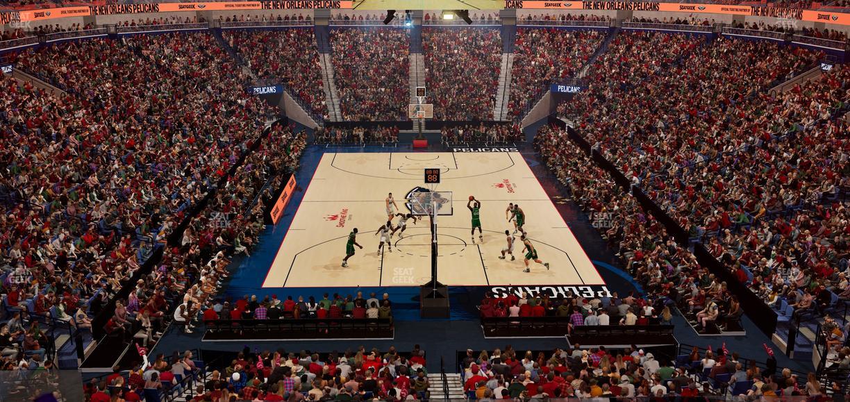 Smoothie King Center - Section Suite 217 Seat View