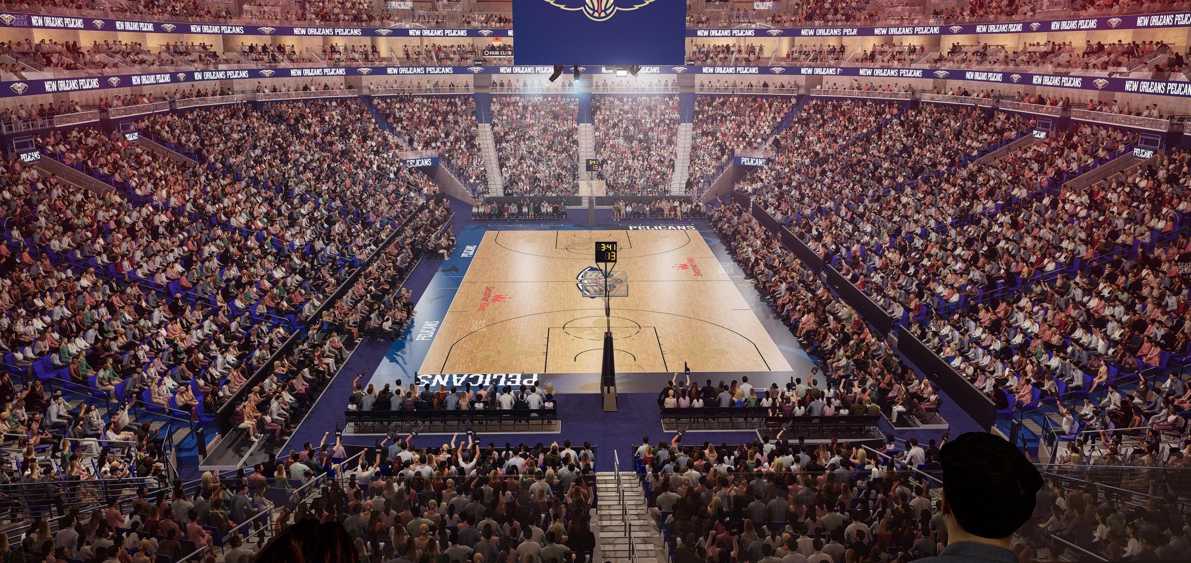 Smoothie King Center - Section Suite 217 Seat View