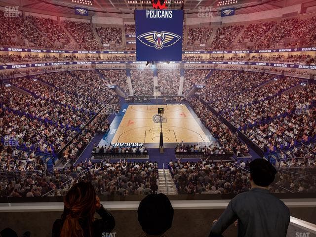 Smoothie King Center - Section Suite 217 Seat View