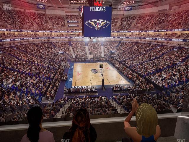 Smoothie King Center - Section Suite 218 Seat View