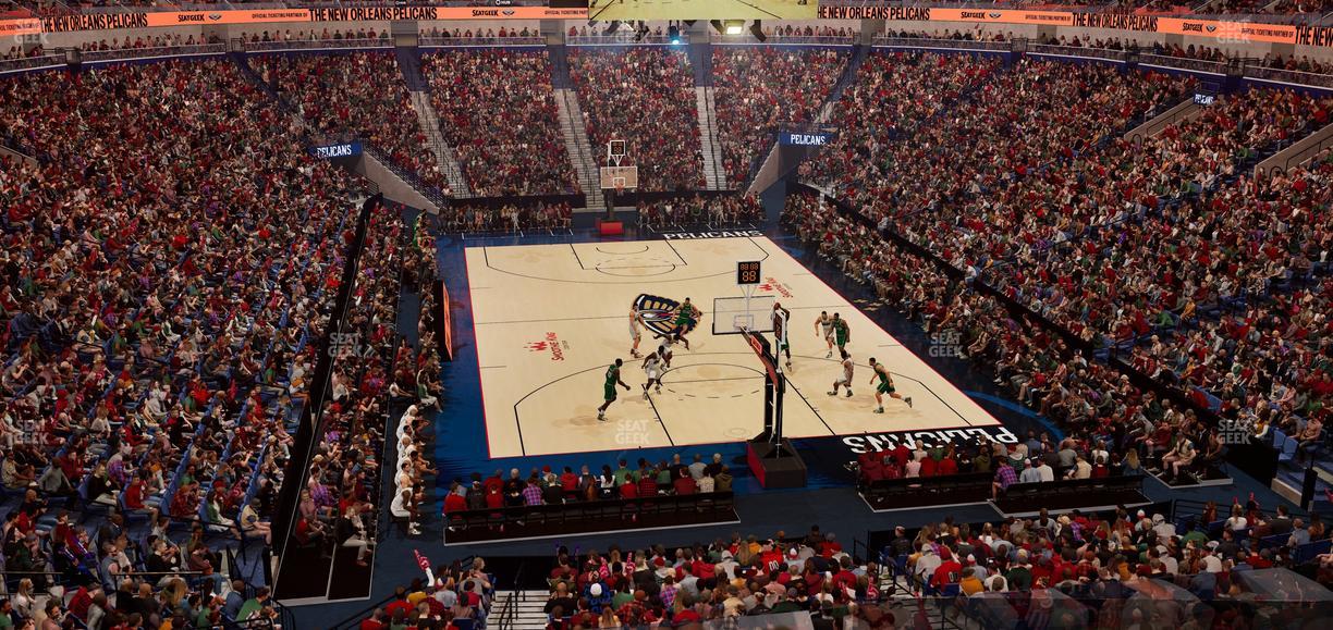 Smoothie King Center - Section Suite 219 Seat View