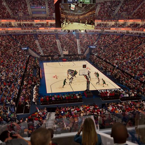 Smoothie King Center - Section Suite 219 Seat View