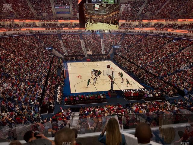 Smoothie King Center - Section Suite 219 Seat View