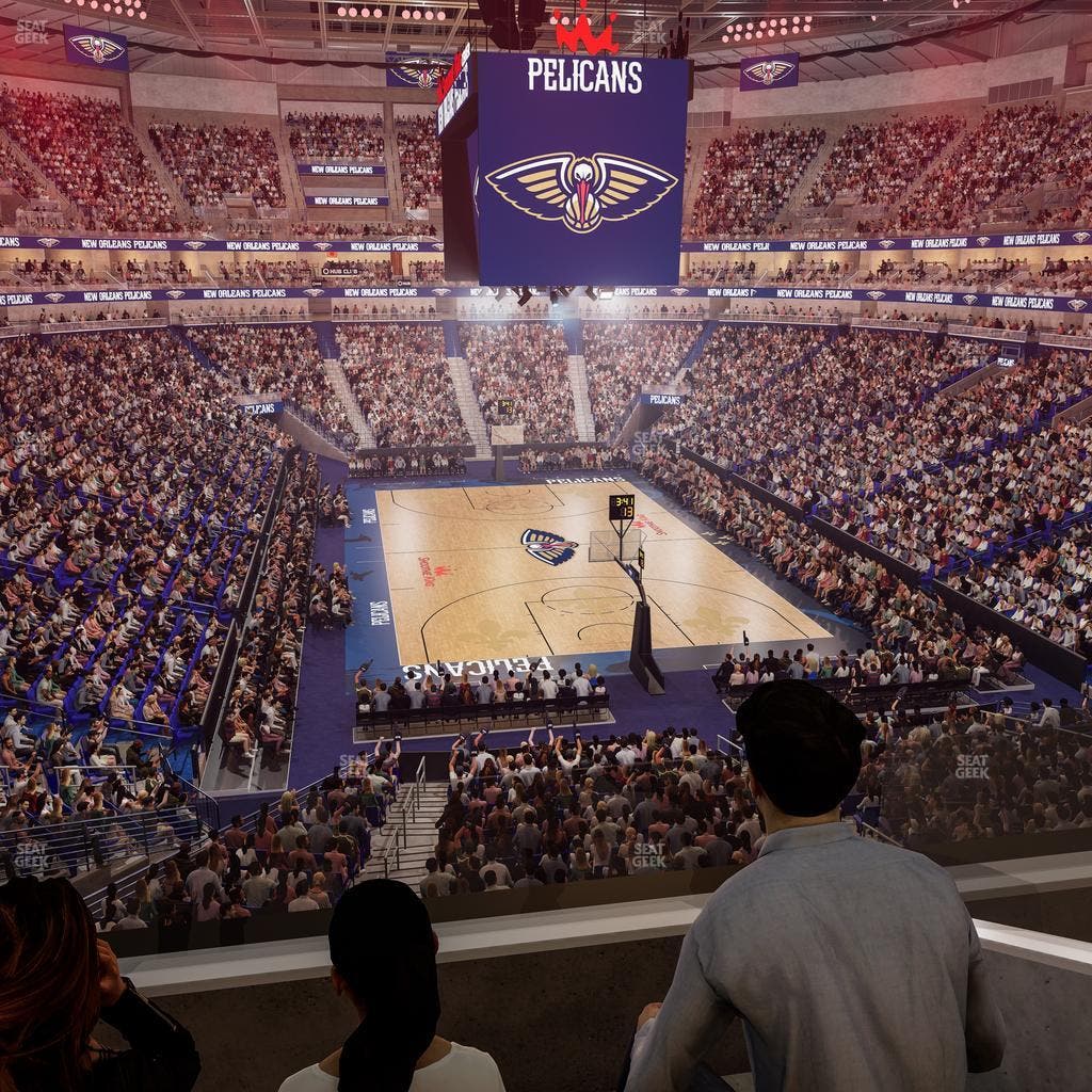 Smoothie King Center - Section Suite 219 Seat View