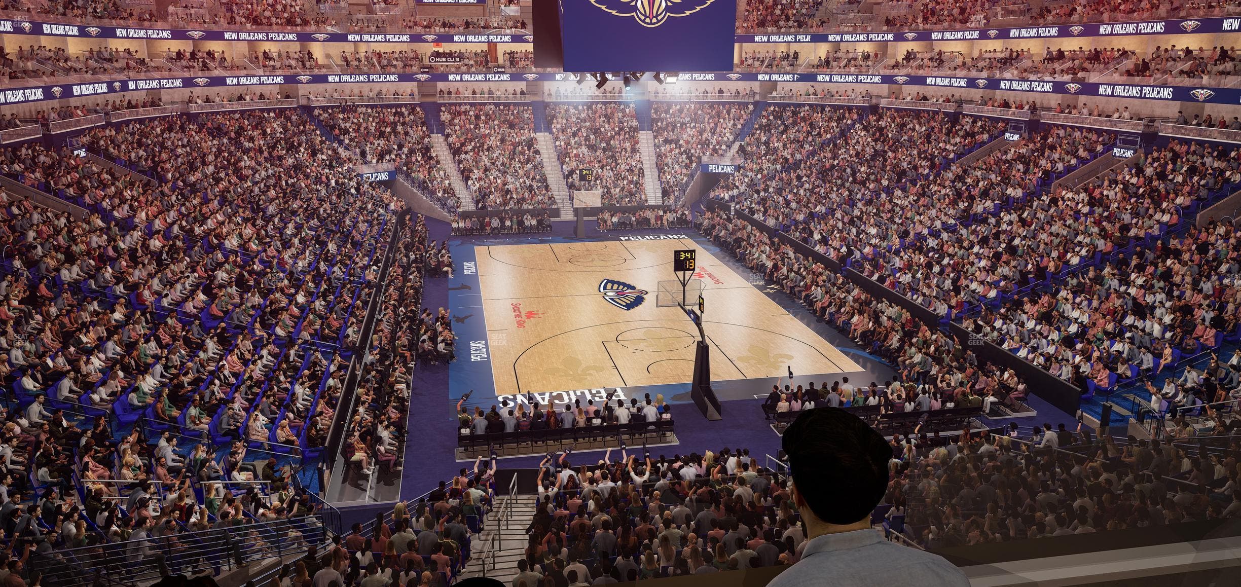 Smoothie King Center - Section Suite 219 Seat View