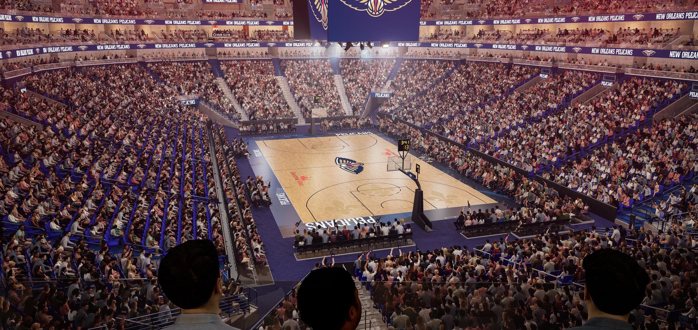 Smoothie King Center - Section Suite 220 Seat View