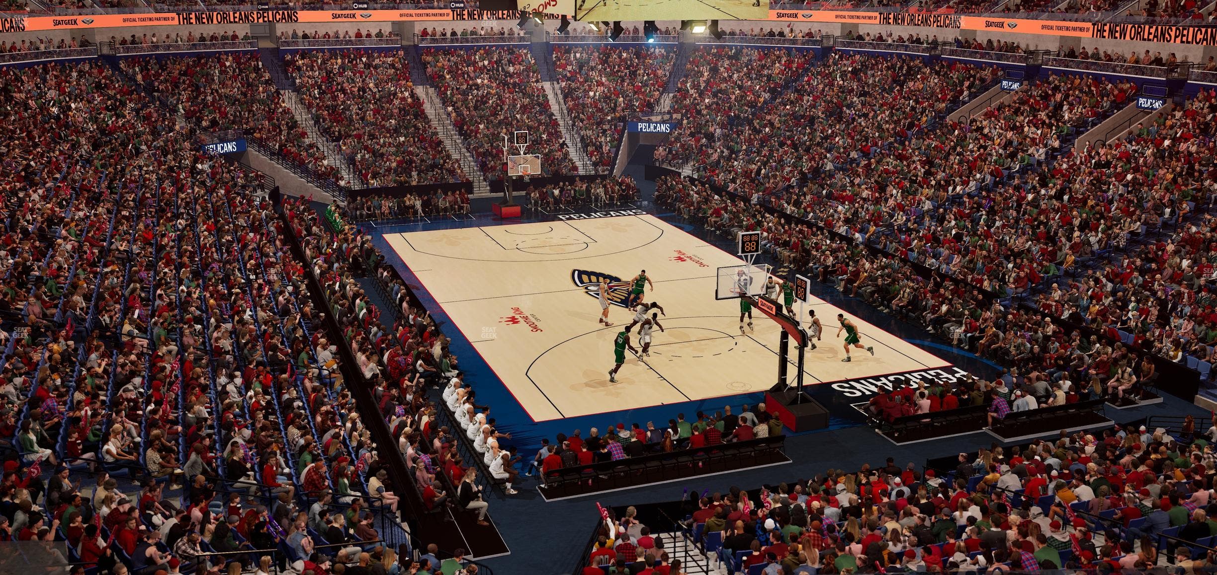 Smoothie King Center - Section Suite 221 Seat View