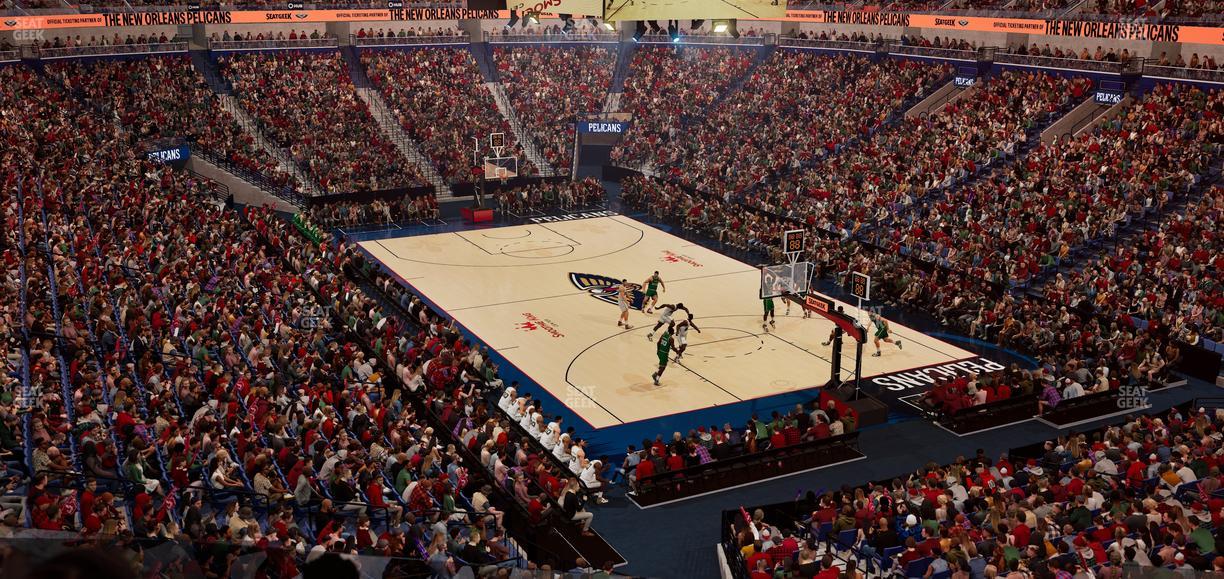Smoothie King Center - Section Suite 222 Seat View
