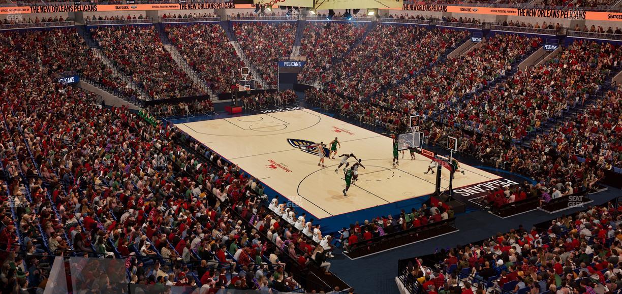 Smoothie King Center - Section Suite 223 Seat View
