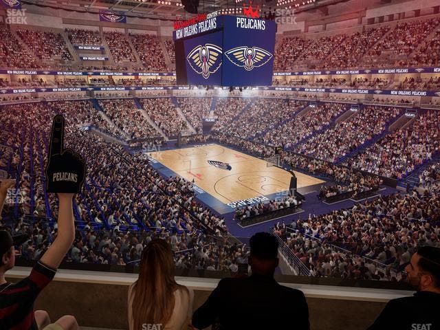 Smoothie King Center - Section Suite 223 Seat View