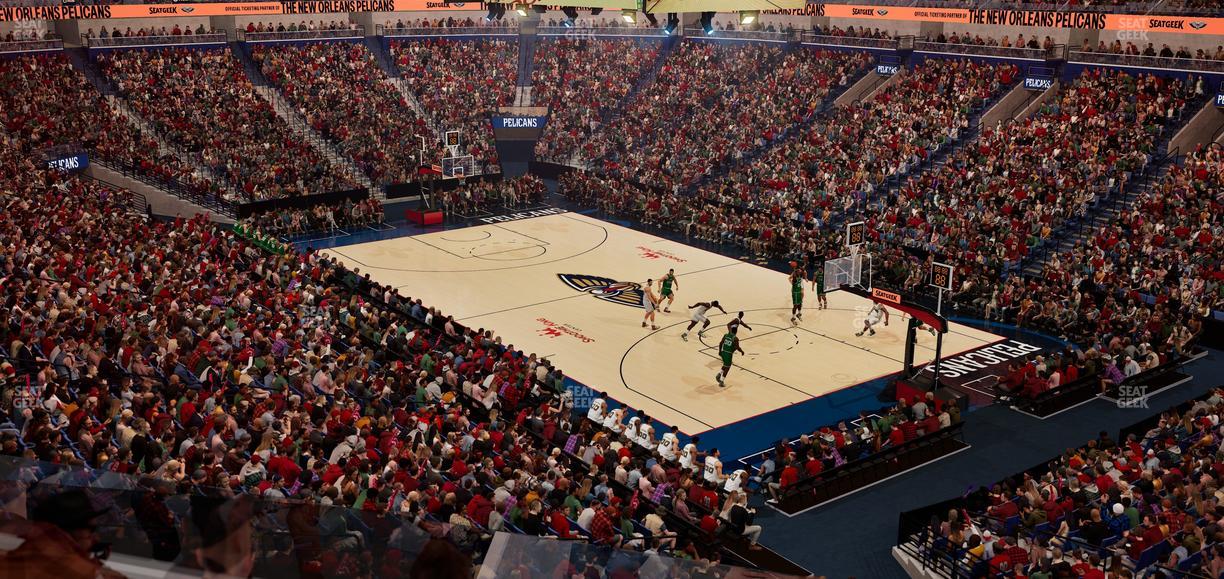 Smoothie King Center - Section Suite 224 Seat View