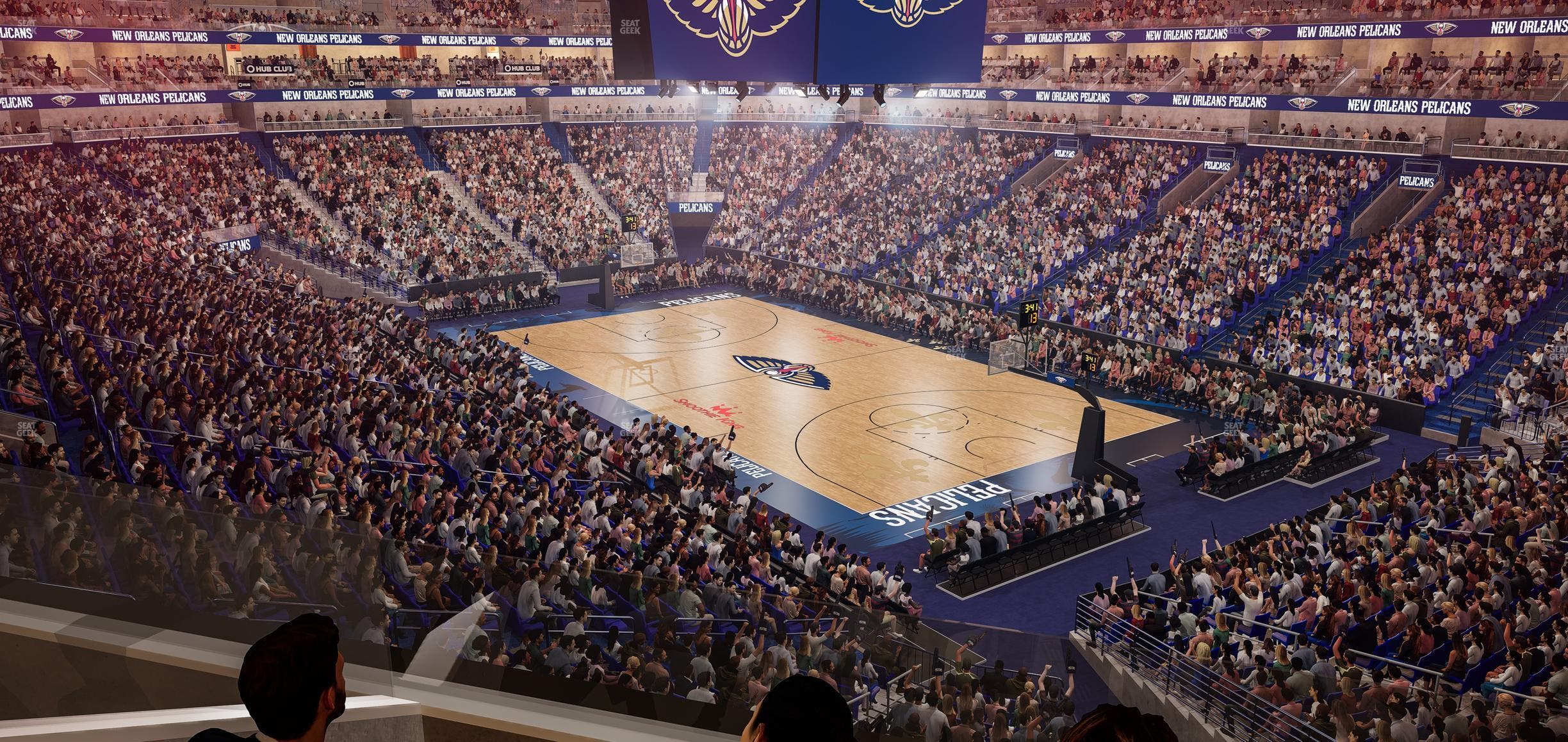 Smoothie King Center - Section Suite 224 Seat View