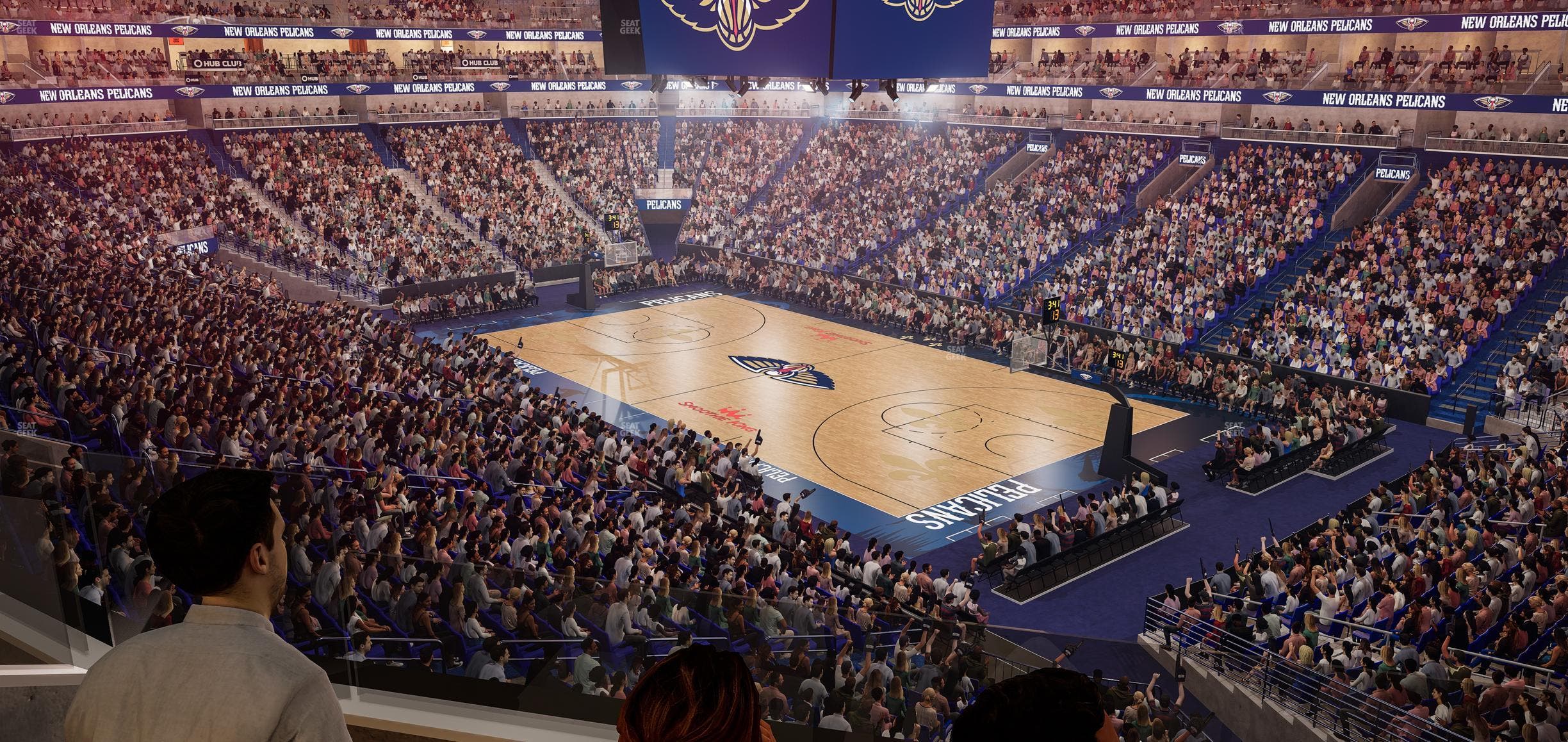 Smoothie King Center - Section Suite 225 Seat View