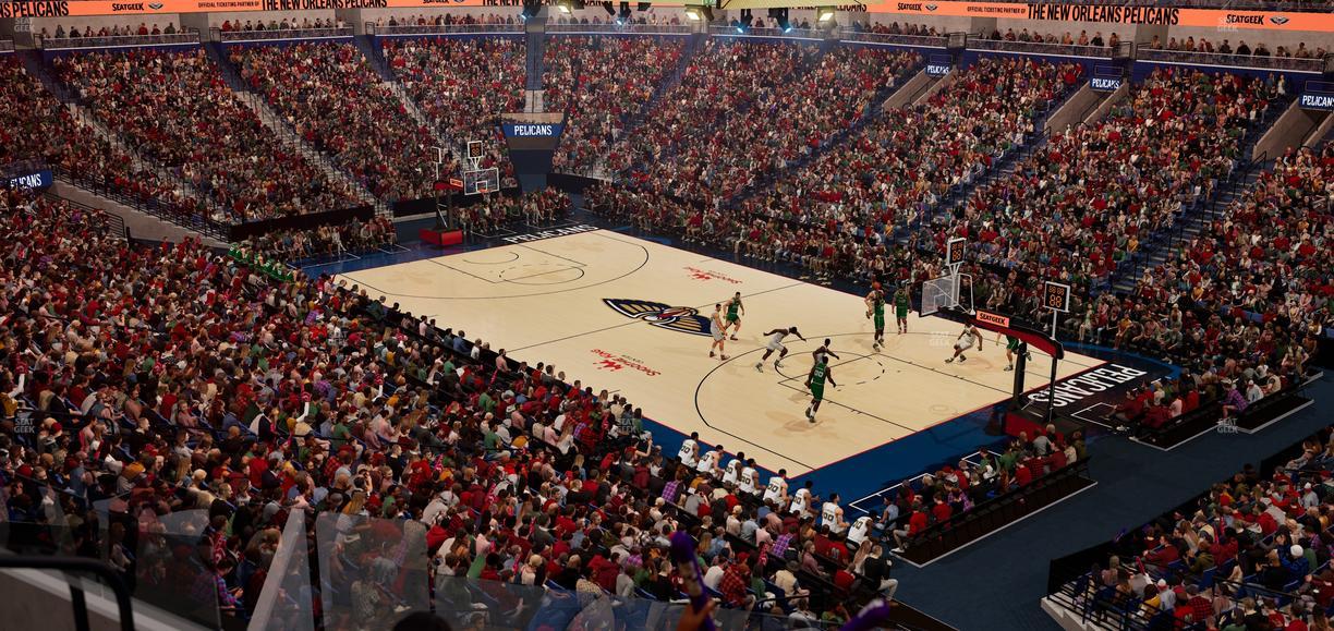 Smoothie King Center - Section Suite 225 Seat View