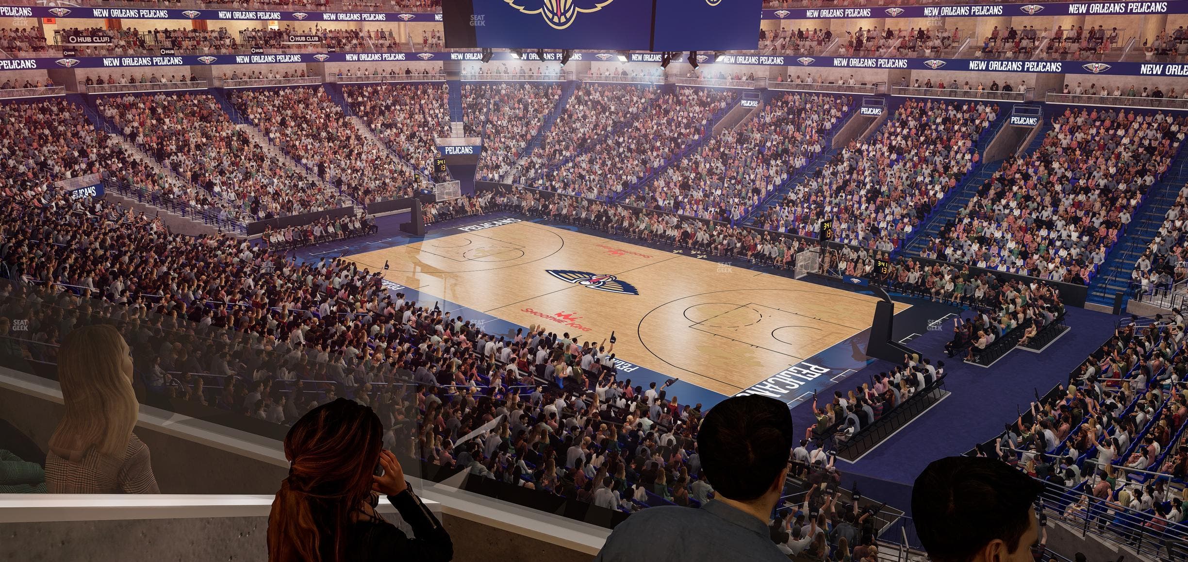 Smoothie King Center - Section Suite 226 Seat View