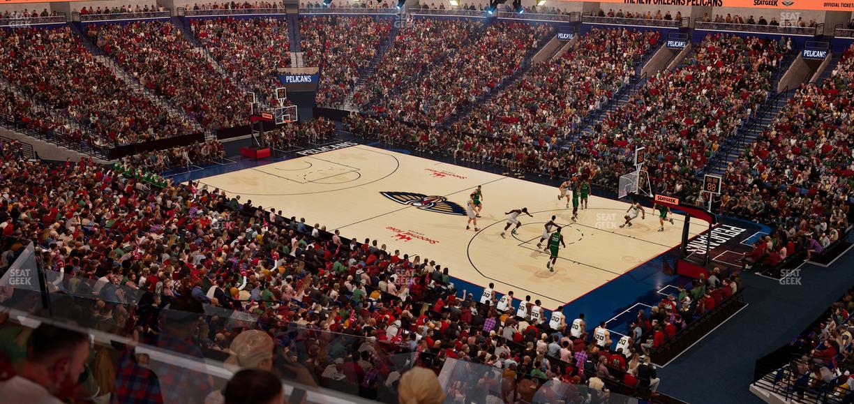 Smoothie King Center - Section Suite 226 Seat View