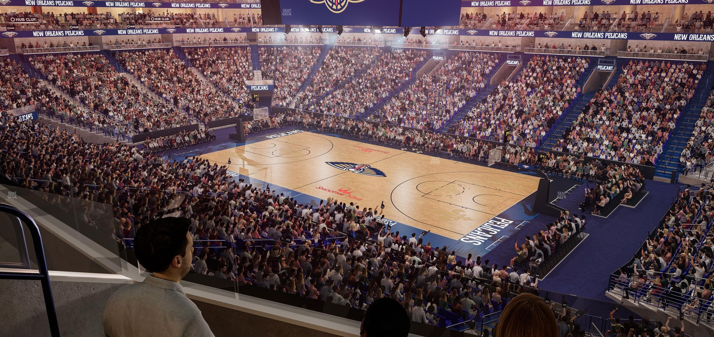Smoothie King Center - Section Suite 227 Seat View