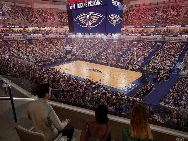 Smoothie King Center - Section Suite 227 Seat View