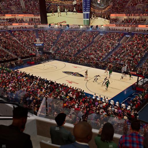 Smoothie King Center - Section Suite 227 Seat View