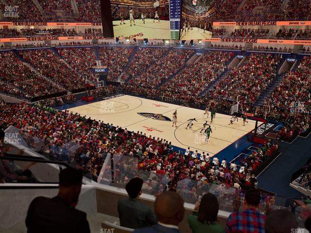 Smoothie King Center - Section Suite 227 Seat View Smoothie King Center - Section Suite 227 Seat View