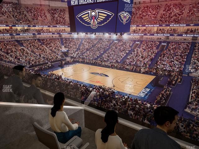 Smoothie King Center - Section Suite 228 Seat View