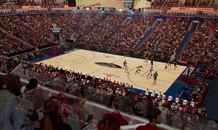 Smoothie King Center - Section Suite 228 Seat View