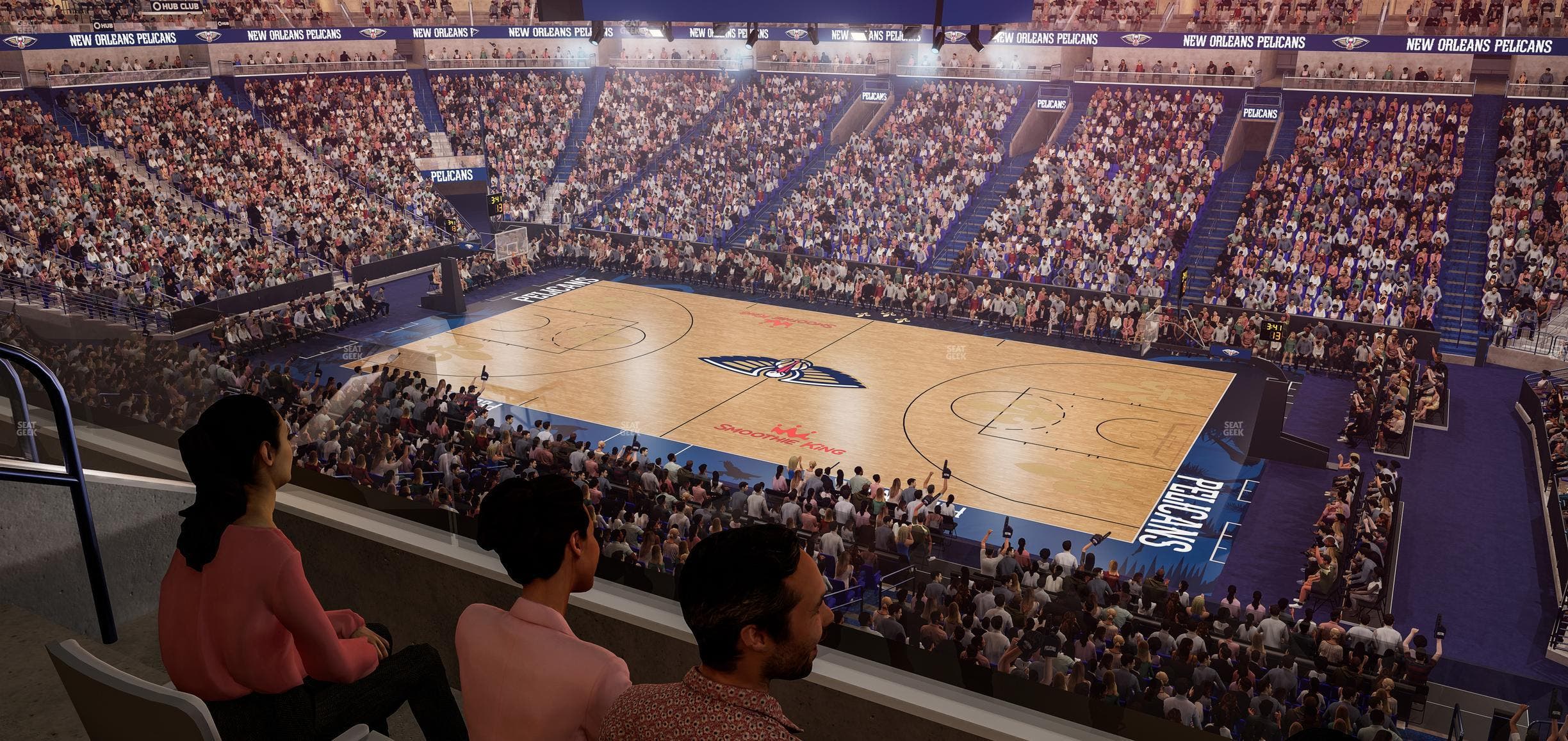 Smoothie King Center - Section Suite 229 Seat View