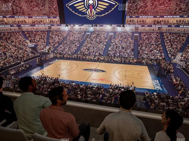 Smoothie King Center - Section Suite 231 Seat View