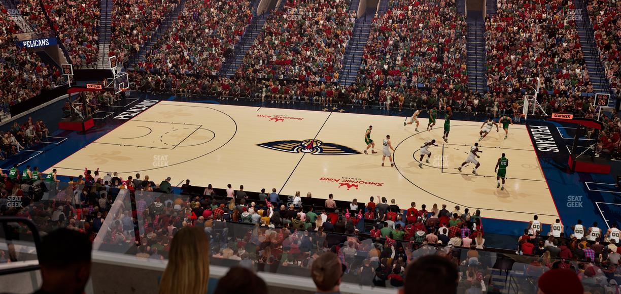 Smoothie King Center - Section Suite 231 Seat View