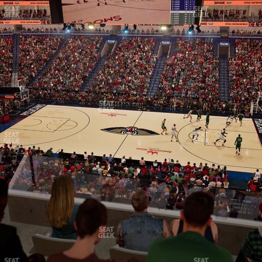 Smoothie King Center - Section Suite 231 Seat View