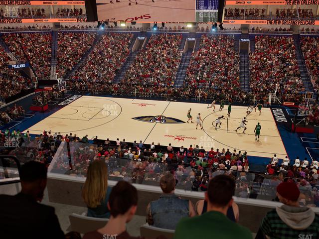 Smoothie King Center - Section Suite 231 Seat View Smoothie King Center - Section Suite 231 Seat View