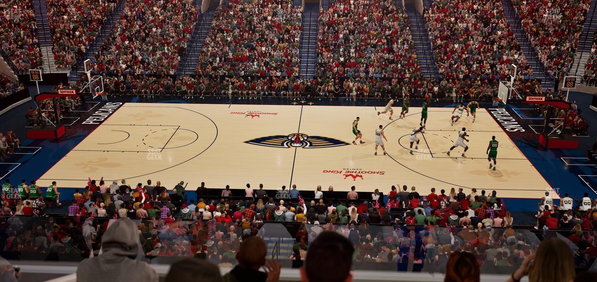 Smoothie King Center - Section Suite 232 Seat View