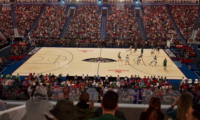 Smoothie King Center - Section Suite 232 Seat View