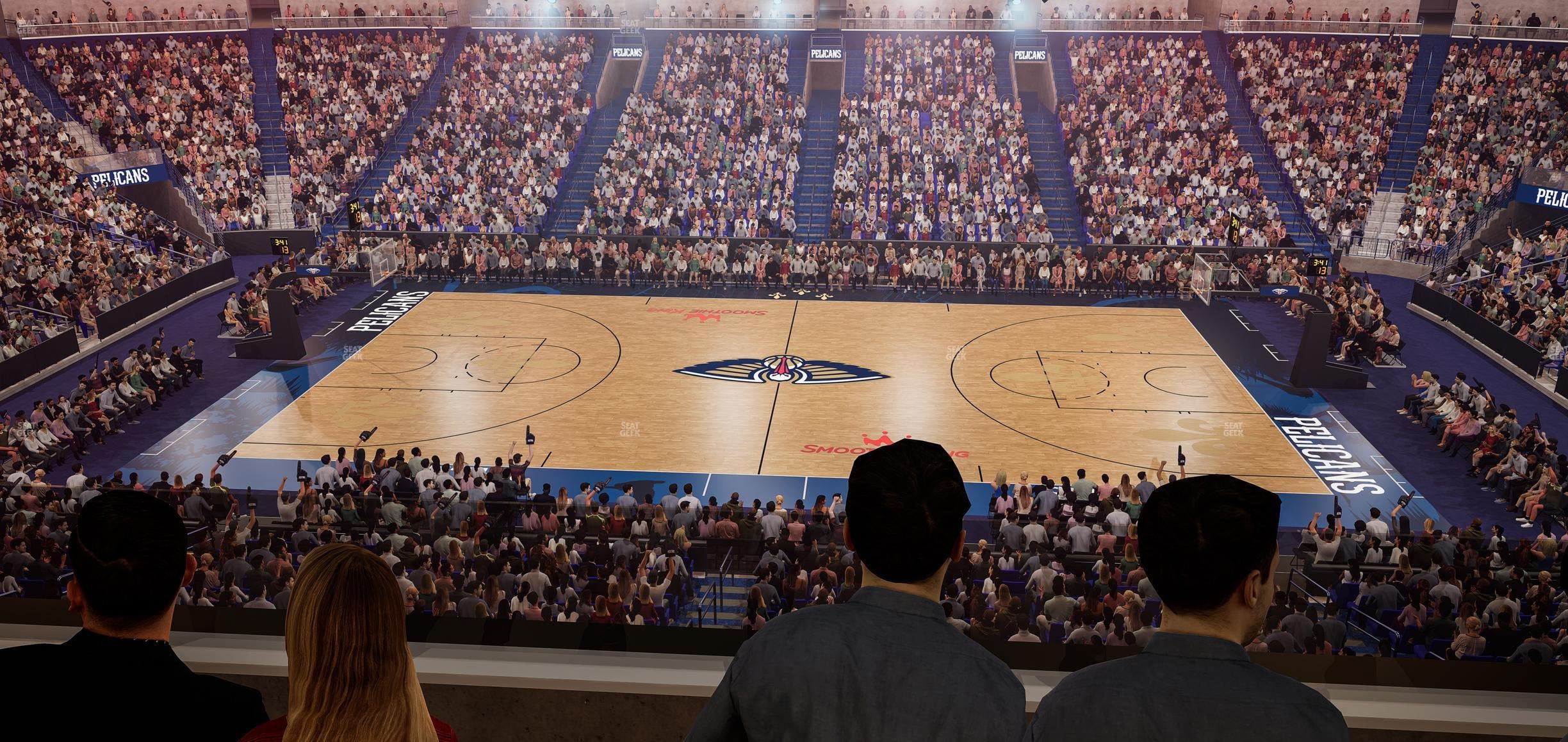 Smoothie King Center - Section Suite 232 Seat View