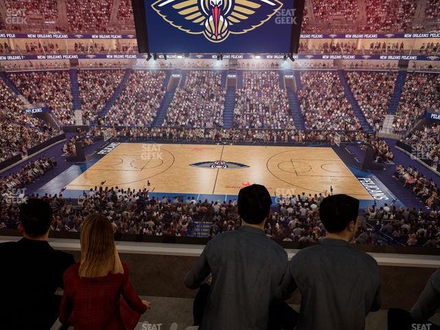 Smoothie King Center - Section Suite 232 Seat View